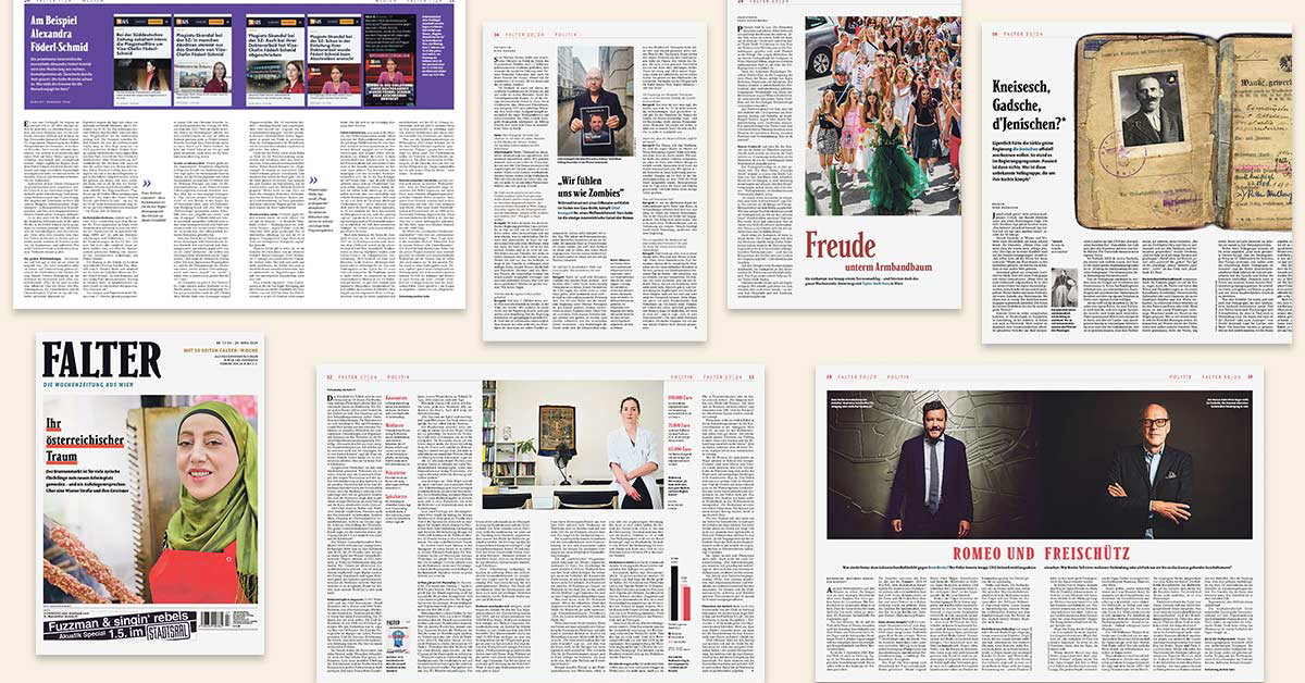 Rückblick: 21 Falter-Stories aus dem Jahr 2024 – und wie es damit ...
