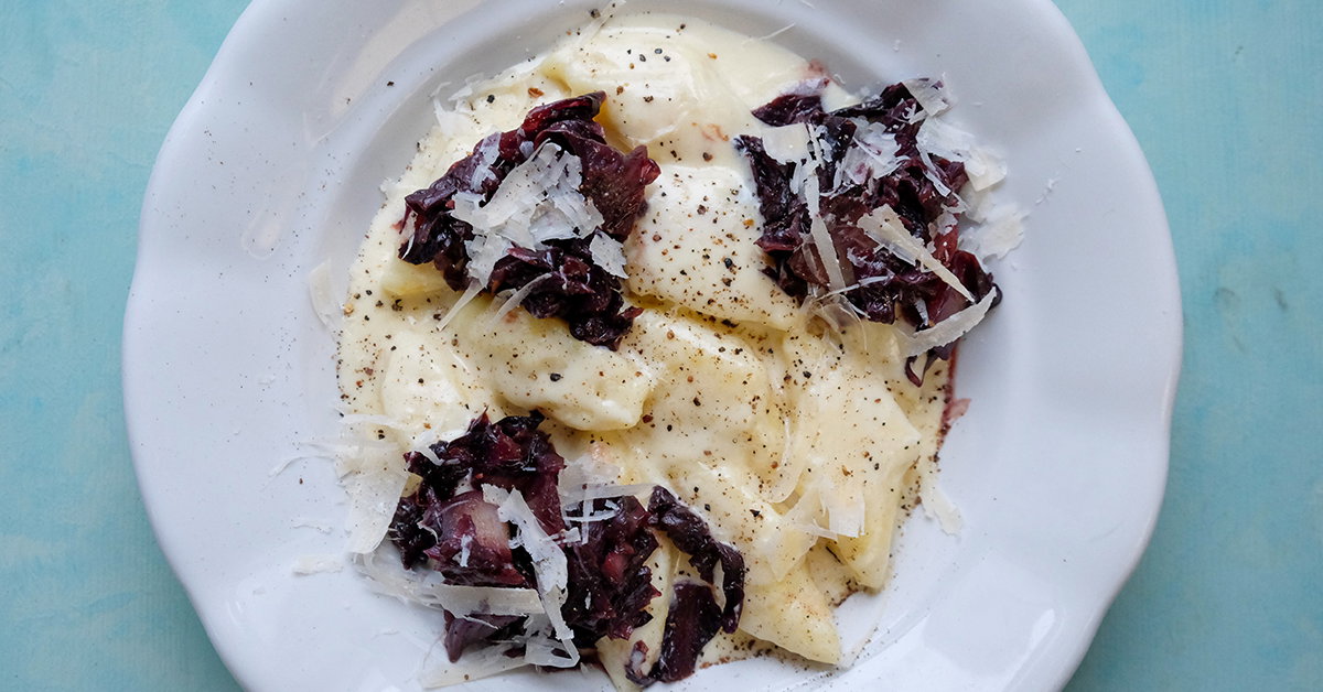 It doesn't always have to be roast: Gnocchi with Parmesan sauce and ...