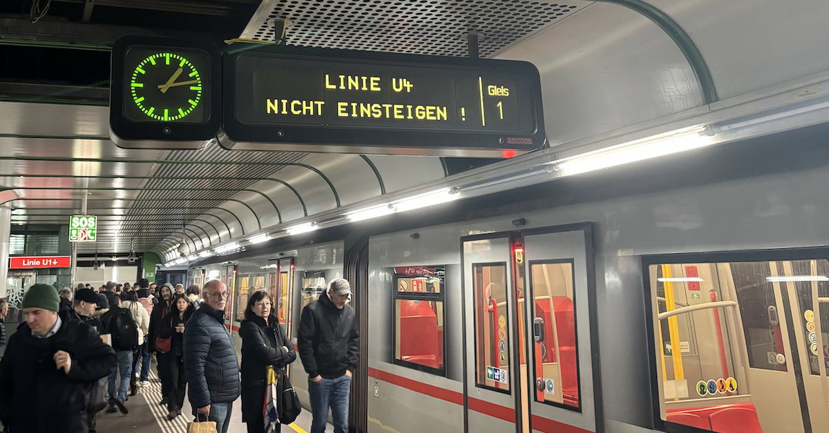 Public transport construction sites in Vienna: Why minutes feel like hours ...