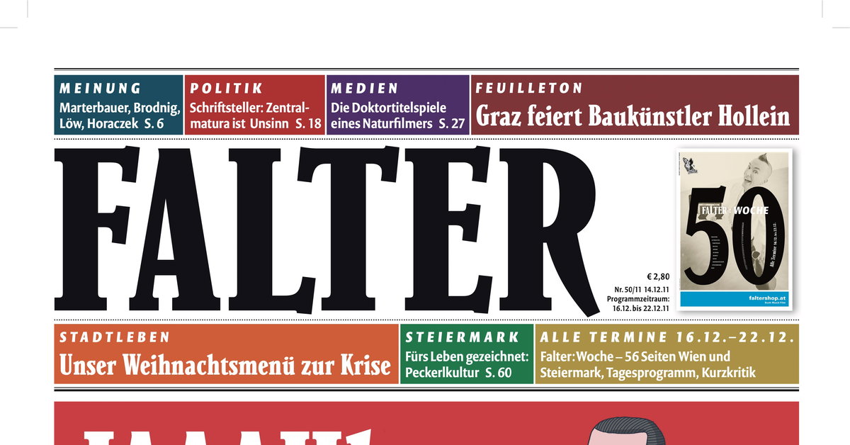 Was heißt Futlapperl auf Englisch, Frau Wintersberger? - FALTER.at