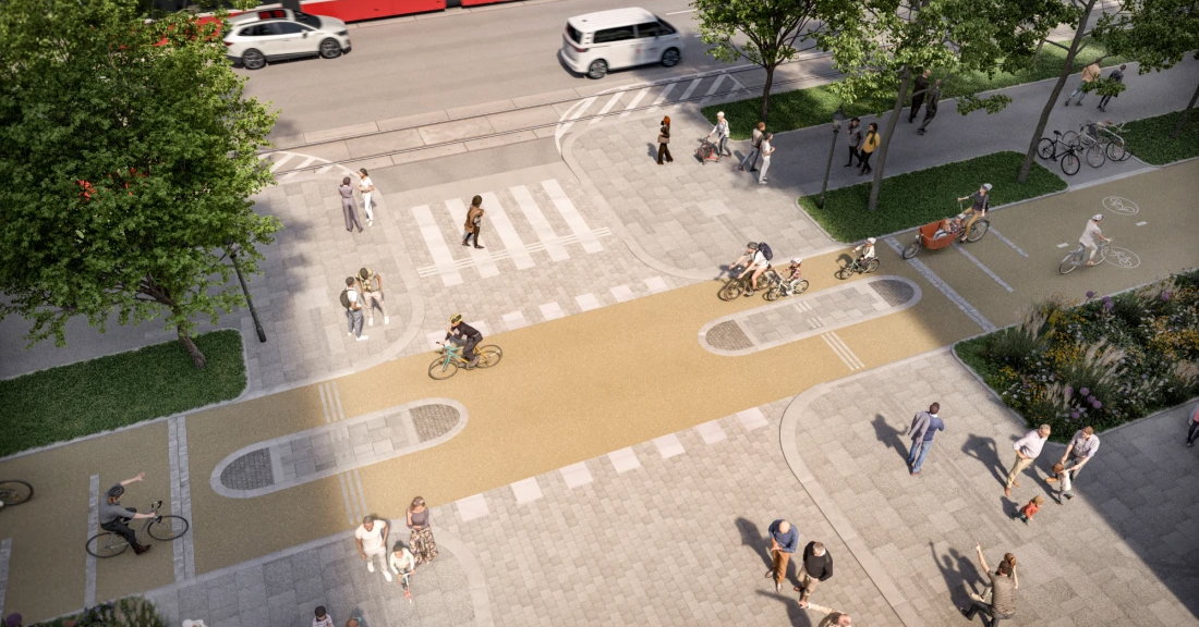 Stadtplanung: So wird der neue Radweg am Ring