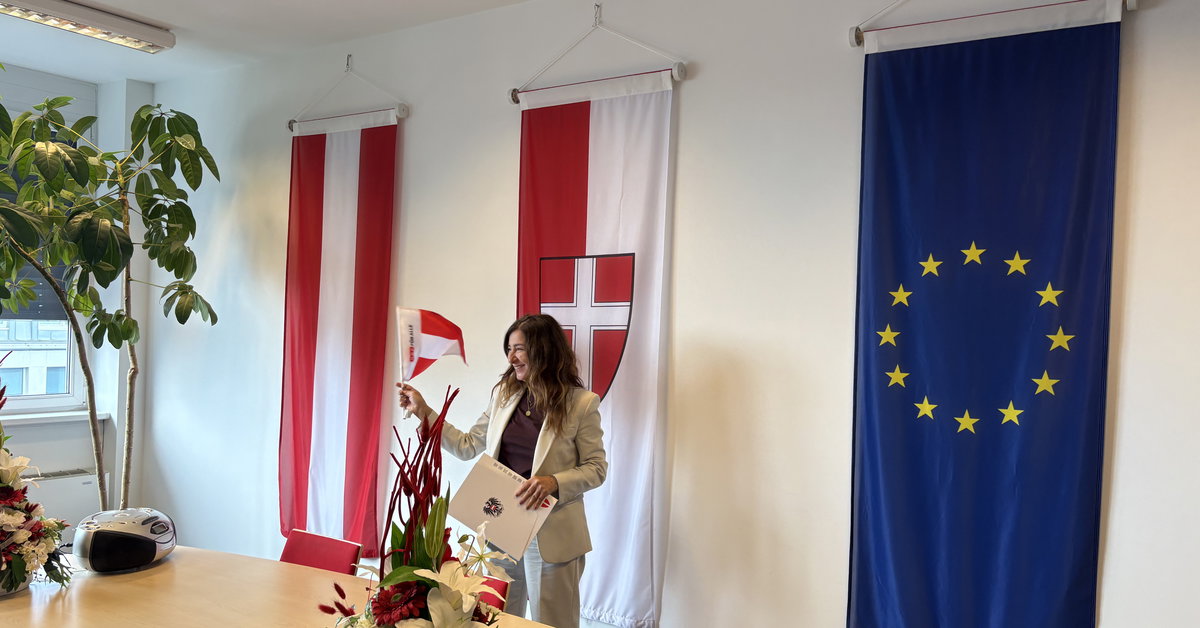 U-turn: Ani Gülgün-Mayr has finally received her citizenship