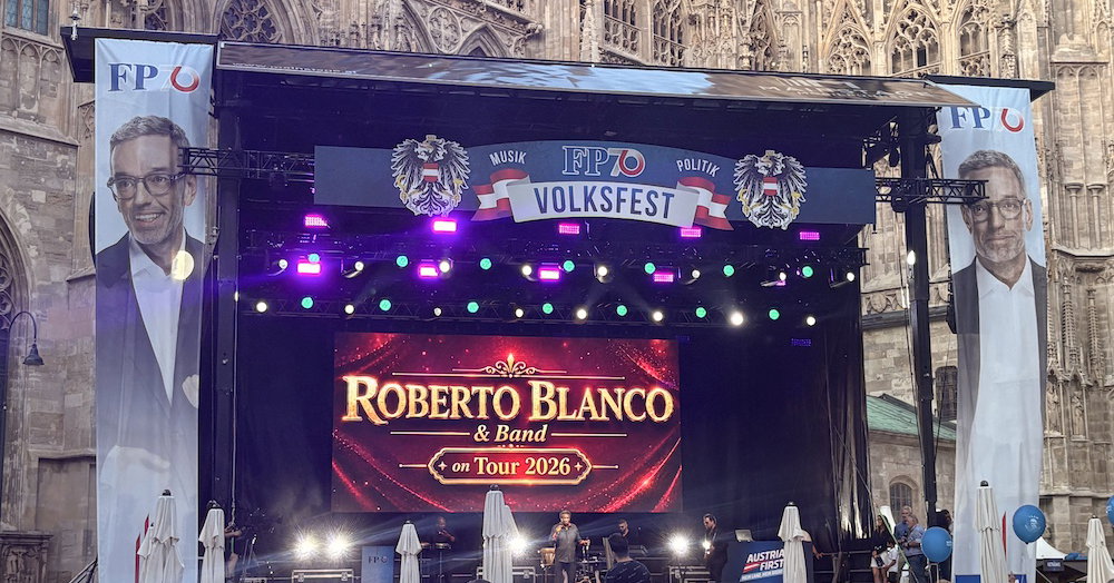 FPÖ Volksfest: Cult of personality, international right-wingers and ...