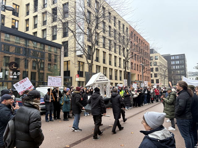Suchthilfe Demonstration