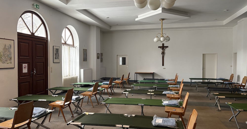 Erste Anlaufstelle : Zu Besuch im Notquartier für Ukraine - Flüchtlinge in Döbling