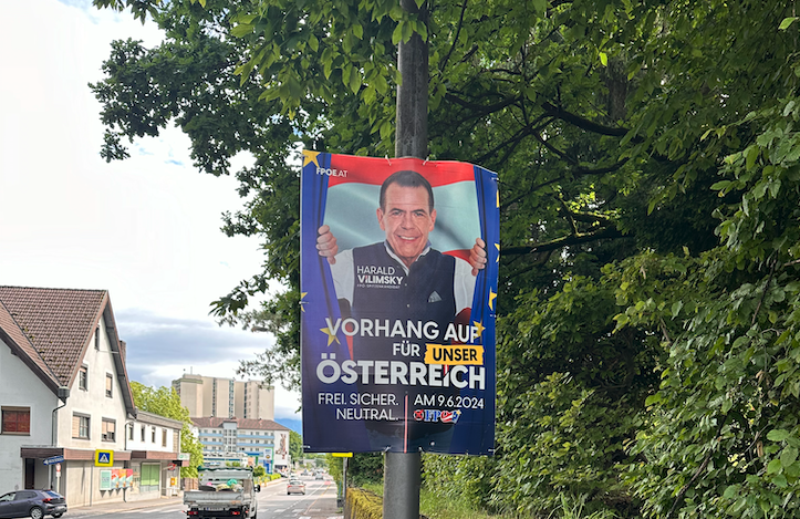 Alles wurscht, sie wählen den Wurstel.