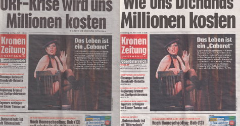 Dirty scum among us! On Krone, ORF and Me-Too.